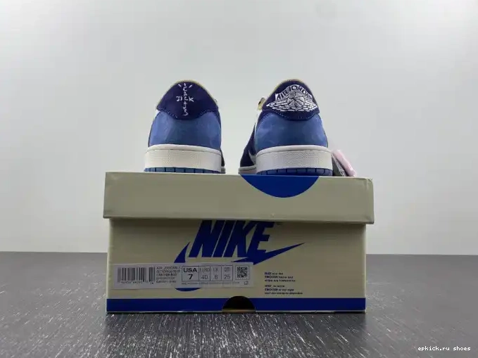 Cheap TRAVIS X DM7866-808 AIR 1 SCOTT CUSTOM JORDAN 0610